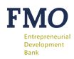 FMO Entrepreneurial Development Bank logo